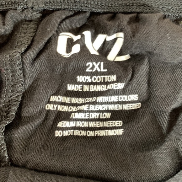 CYZ Men's Lounge Sleep Shorts - Black Grey - 2 pack - 2XL - Picture 6 of 7